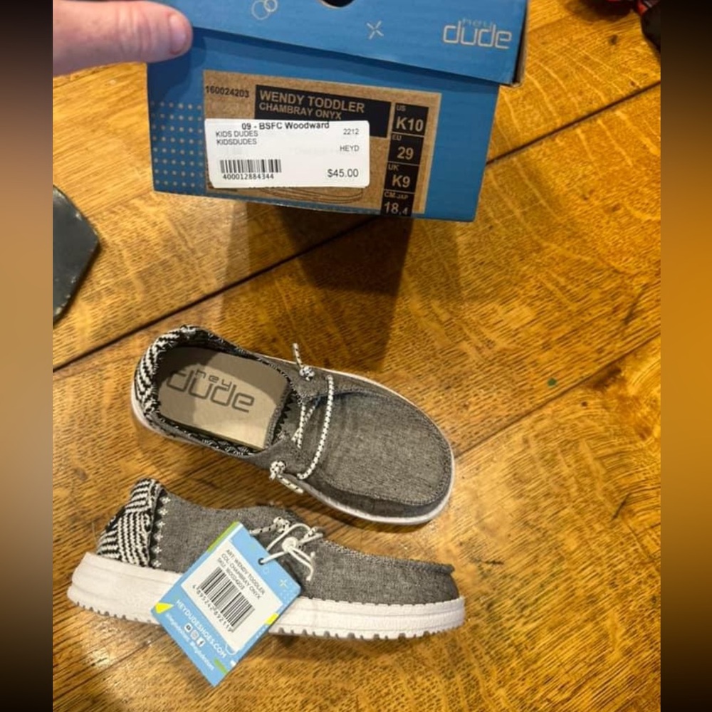 Toddler 10C Hey Dudes Brand New